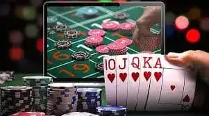Antarmuka Chat Langsung ganas333 menampilkan panel obrolan di samping meja blackjack live dengan dealer asli